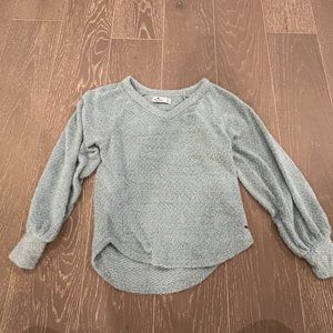 Hollister sage green sweater